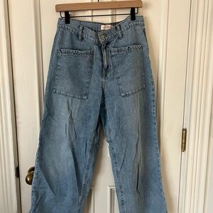 Lucky Brand Light Blue Wide-Leg Women's Jeans